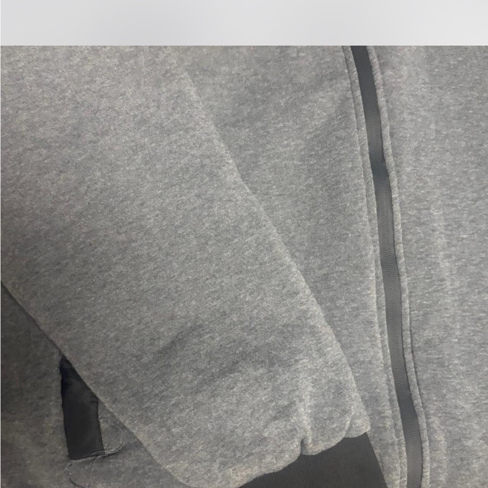 Men’s plus size Gray and Black Brooklyn Laundry Hooded Jacket - Picture 9 of 9